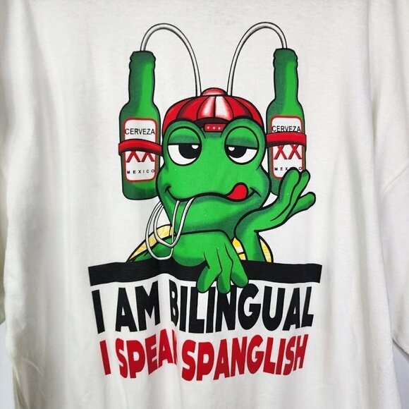 NEW Señor Senor Frogs Costa Maya Mexico Mens Short Sleeve Graphic T Shirt XXL - Picture 7 of 10